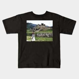 Colorized vintage photo Haitian Sans Souci Kids T-Shirt